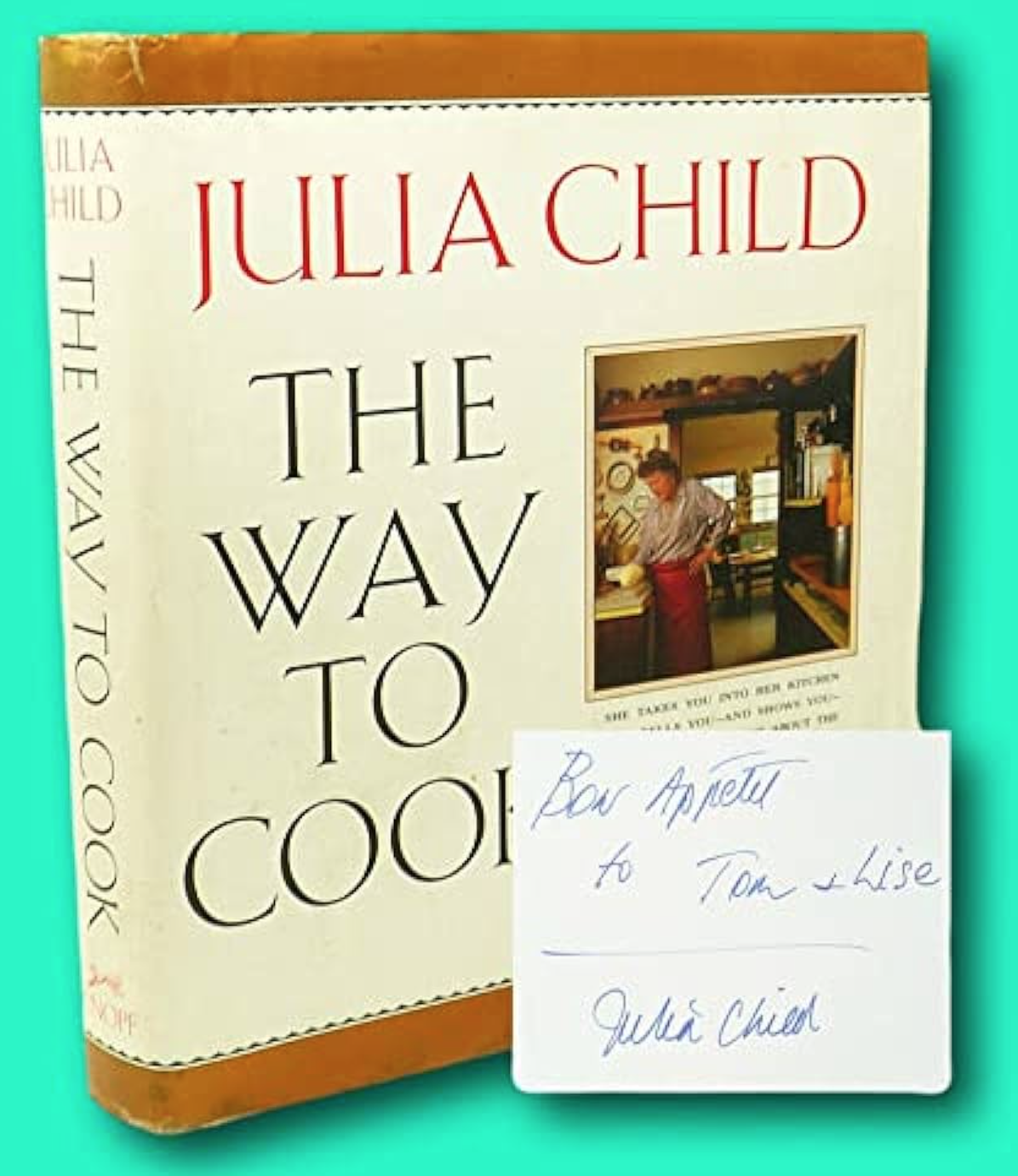 Julia Child Autograph 2024